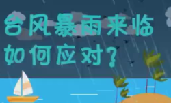 臺風暴雨來臨如何應對？